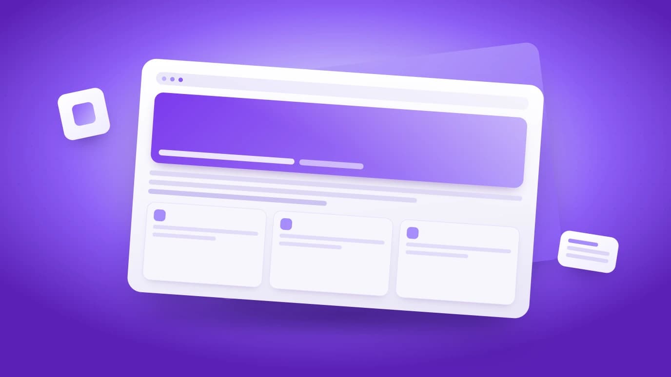 Visual Website Builder preview